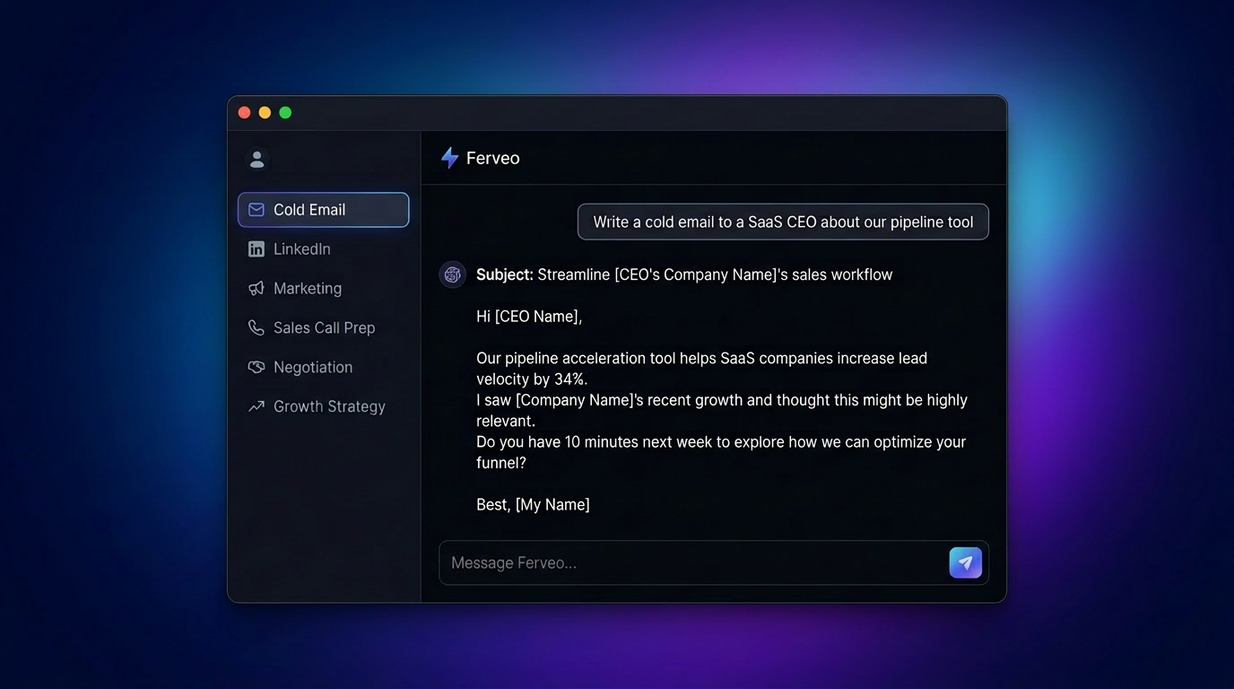 Ferveo interface preview